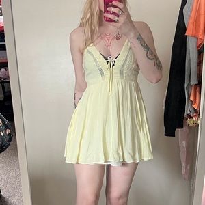 Forever21 Yellow Sun Dress